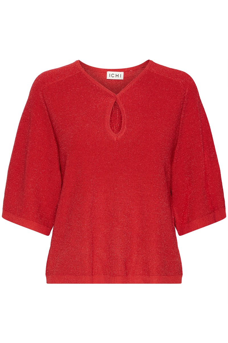 Ichi IHCODY SS2 Dames Trui - Racing Red