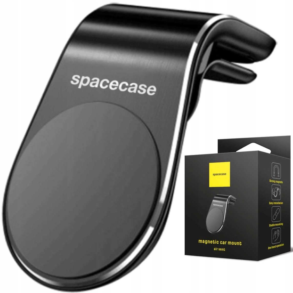 Sc Car Holder Sc03 Air Vent Magnetic Black