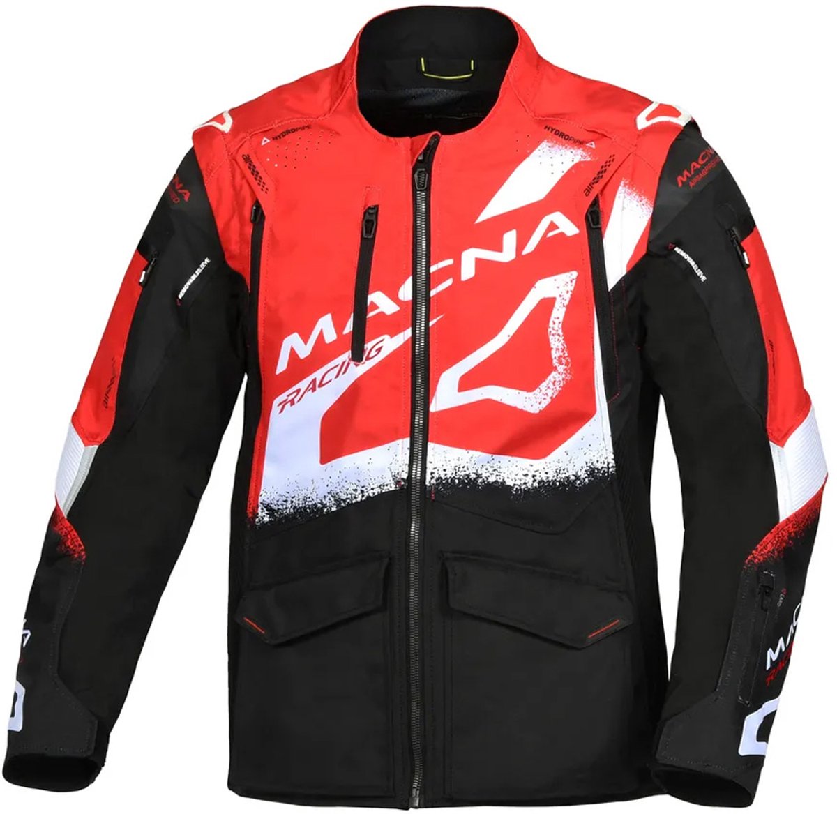 Macna Landmark MX Jas Rood Zwart - Jas