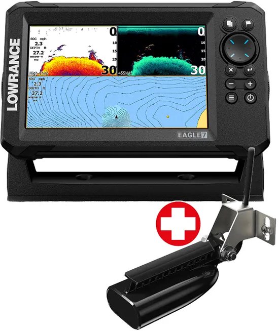 Sonde Lowrance Eagle 7 Splitshot transparente