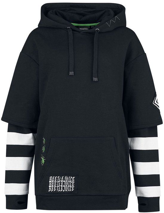 Sweat à capuche Beetlejuice Strange And Unusual Noir L Femme
