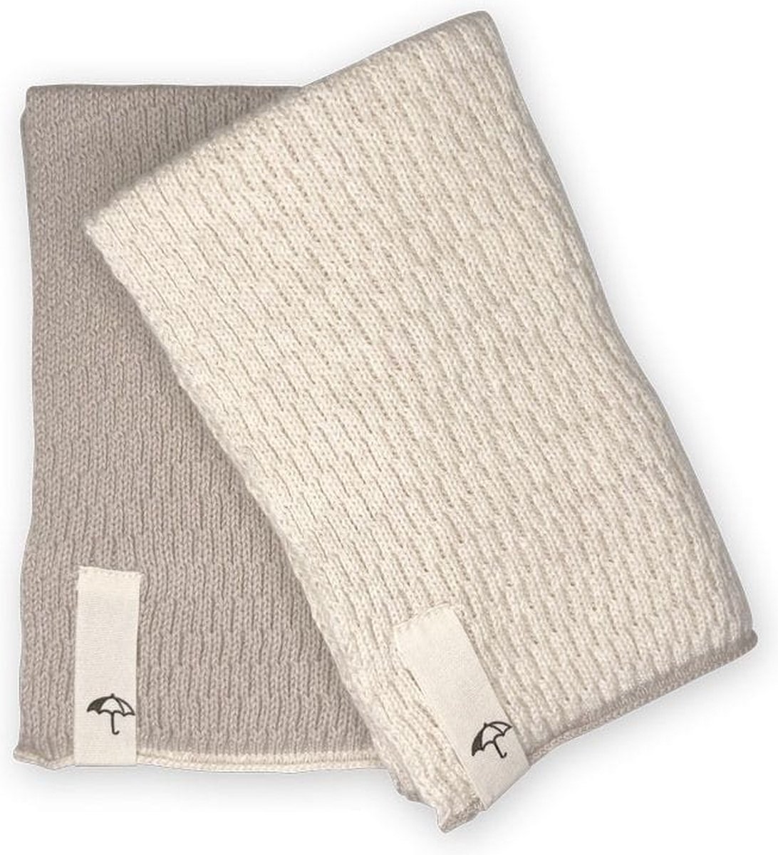 Saga Copenhagen | Washandjes Blio Shell 2 stuks