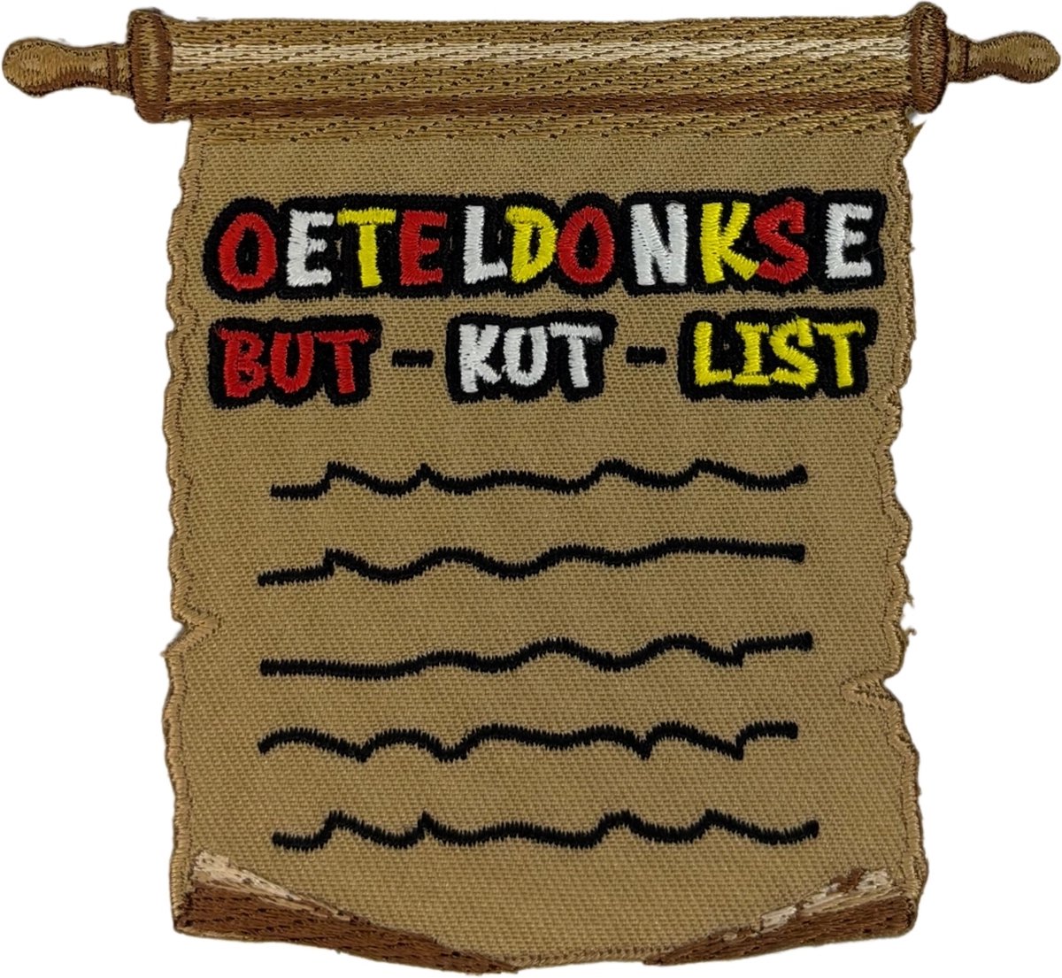 Embleem Oeteldonk - Oeteldonkse But-Kut-List