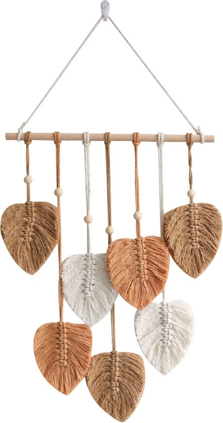 Macramé wandtapijt - Home Slaapkamer Tapestry - Wanddoek Kamer Wall Decoratie - Slaapkamer Muurkleed - Wanddecoratie - Macrame Luxe Wandkleed - Home Slaapkamer Tapestry Muurkleed - Hand Geweven - Bohemen
