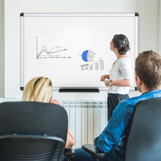 Legamaster Unite Plus whiteboard magnetisch geëmailleerd 200 x 120 cm