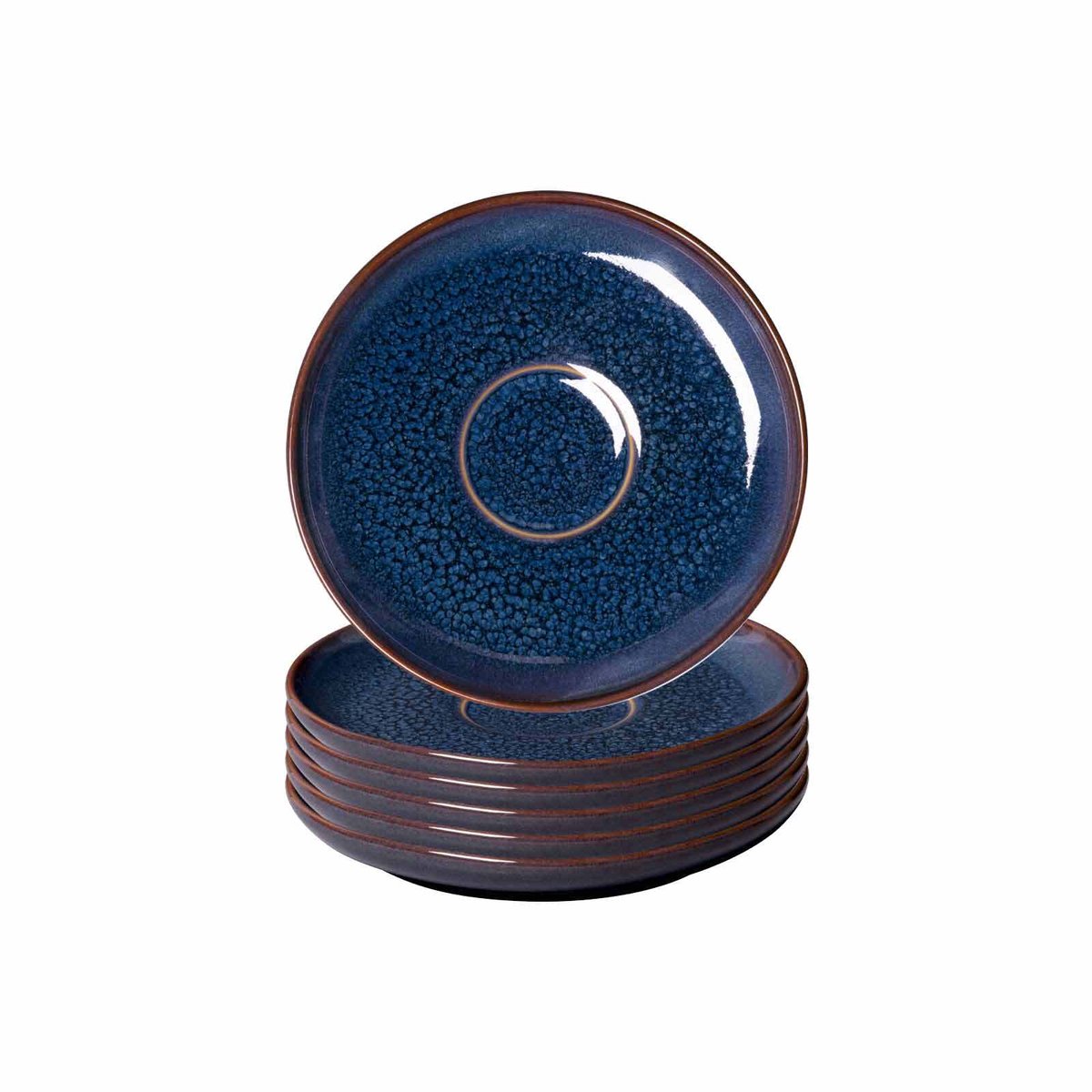 Espressountertassen Crafted Denim ø 11,8 cm Set van 6