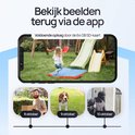Bekijk beelden terug via de app, inclusief 64GB SD-kaart. Gebeurtenissen van 8, 9 en 10 oktober.