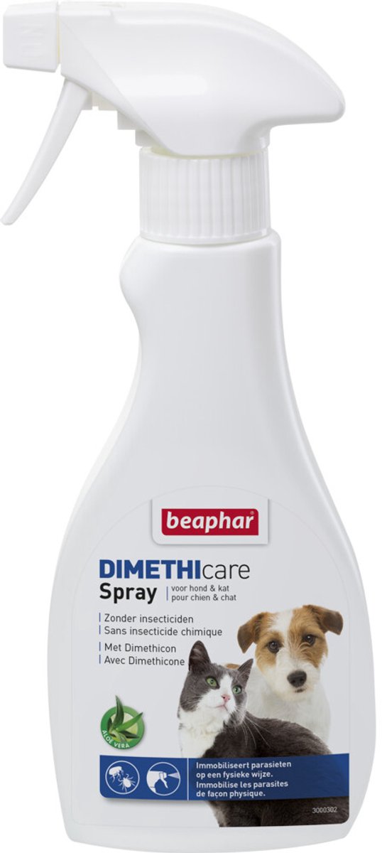 Beaphar DIMETHIcare Spray Hond & Kat - 2 x 250 ml - Voordeelverpakking