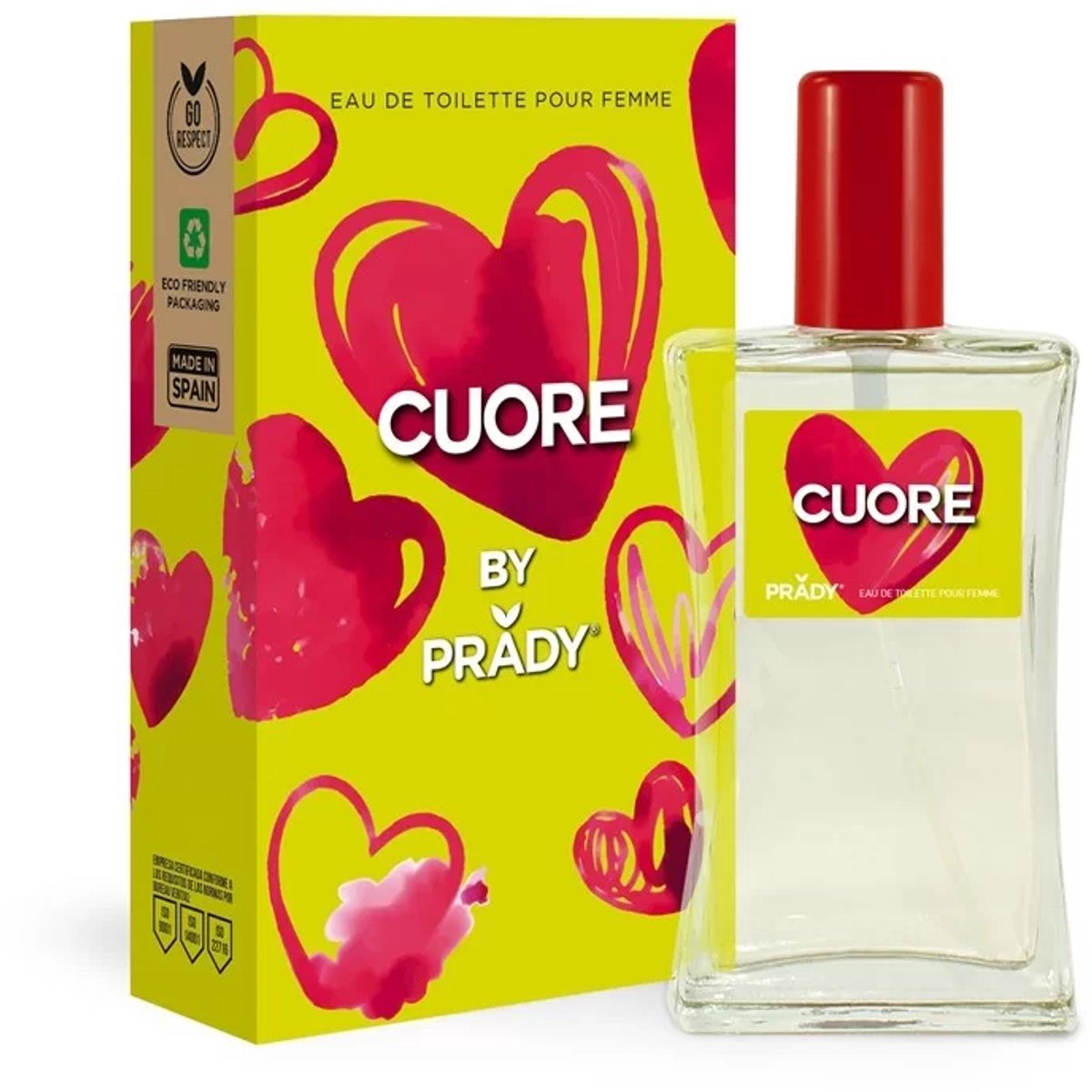 By Prady Cuore Eau de Toilette Pour Femme 90ML