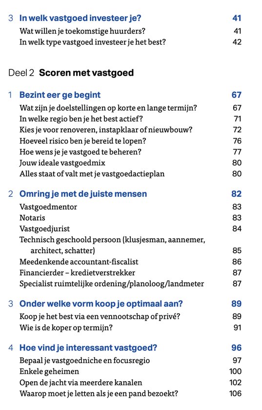 Slim investeren in vastgoed