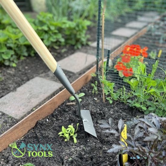 Synx Tools Schoffel 14cm - Schoffels - onkruidverwijderaar - schoffelen - Totale lengte 120cm van Synx Tools — afbeelding 3