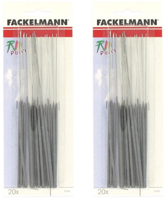 Set van 40 Fackelmann magische kaarsen