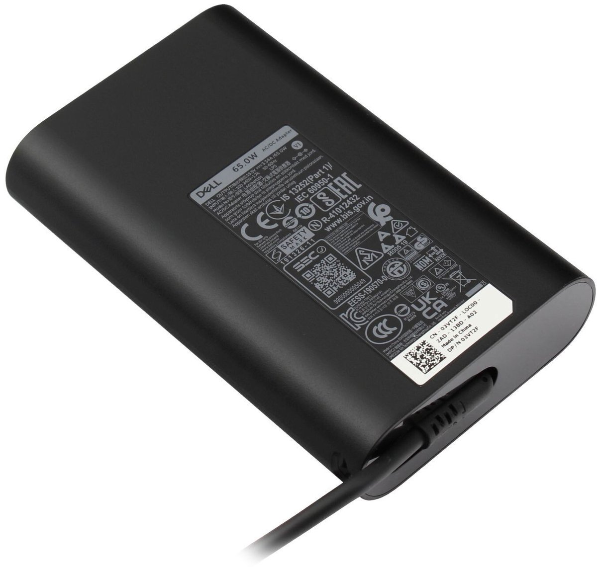 Dell N81TG oplader 65W - vlak