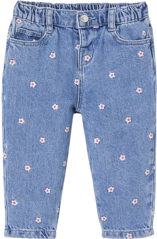 Babybroekje met borduursel stone