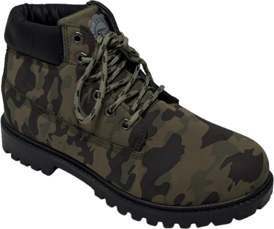 Elong500® Heren Schoenen Laarzen Heren Veterboots