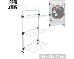 "URBAN LIVING" droogrek voor deur 3 niveaus 10 meter