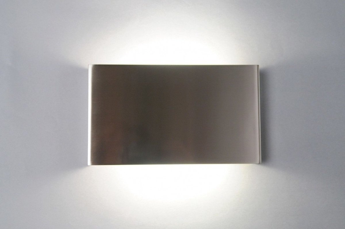 Lumidora Wandlamp 71066 - Voor binnen - DANE - 2 Lichts - G9 - Staalgrijs - Metaal