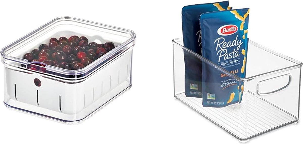 La'Moussawi ® Handige Opbergdozen Set voor Keuken en Koelkast met Slim Ontwerp