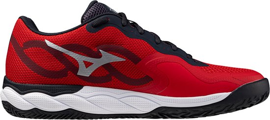 Mizuno Padelschoen Tennisschoen Wave Enforce Court Heren Rood Zwart Mizuno Padelschoen Tennisschoen Wave Enforce Court Heren Rood Zwart