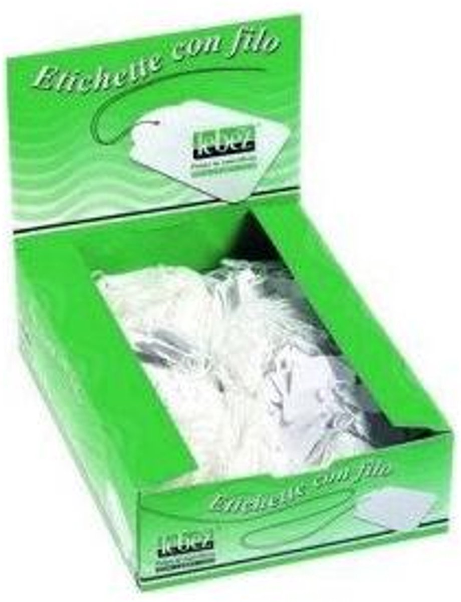 Lebez A391 niet-klevende labels 500 stuk(s) Wit