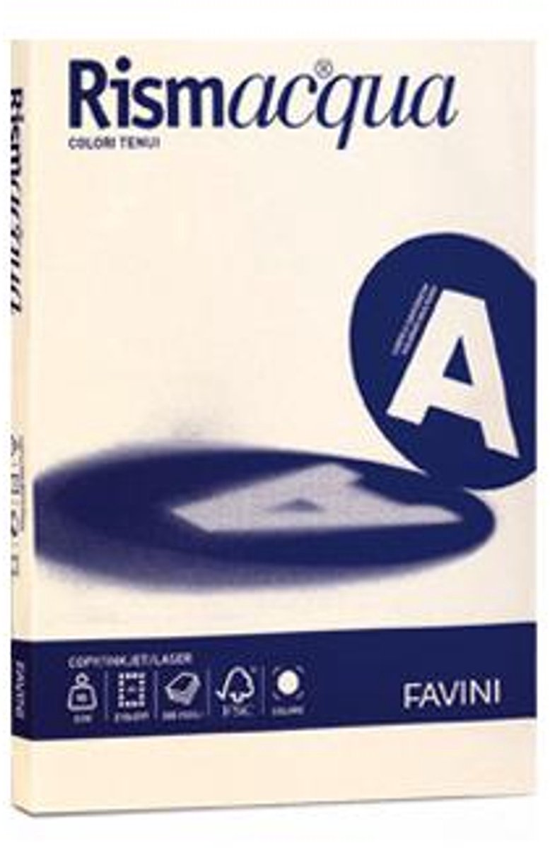 Favini A65Q204 papier voor inkjetprinter A4 (210x297 mm) 200 vel Ivoor