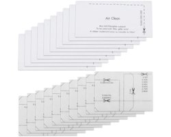 20 stuks filters, inclusief 10 motorbeschermingsfilters en 10 stuks stofzuigerfilters, voor Miele Complete C1/2/3, Compact C1/2, Classic C1, Dynamic U1, S200-S899, S2000-S8999