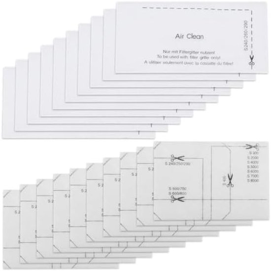 Accessoireset filter voor Miele stofzuiger Compact C1 en C2