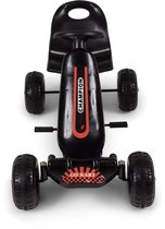 Bol.com Yar Skelter - Go Kart voor Kinderen - 3 tot 7 jaar - Racing car - Speelwagen - Skelter - Zwart aanbieding