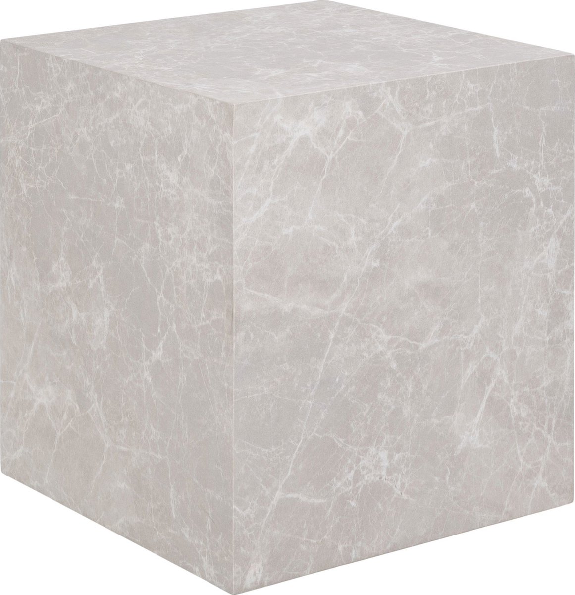 House Nordic Sidetable Prague MDF Marmer 40cm