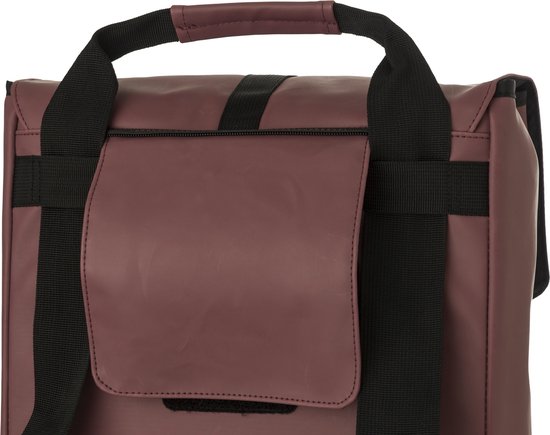 Fastrider Fastrider Jaxx II Enkele Fietstas/Rugzak Trend Click'nGo - Mahogany Brown - 14 van FastRider — afbeelding 5