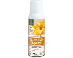 VITALstyle Calendulaspray - Paarden Supplement - Verzorgt En Ondersteunt Natuurlijk Herstel Van De Huid - Met o.a. Calendula & Hamamelisblad - 100 ml