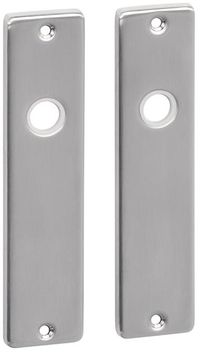 Avenue langschild blind RVS