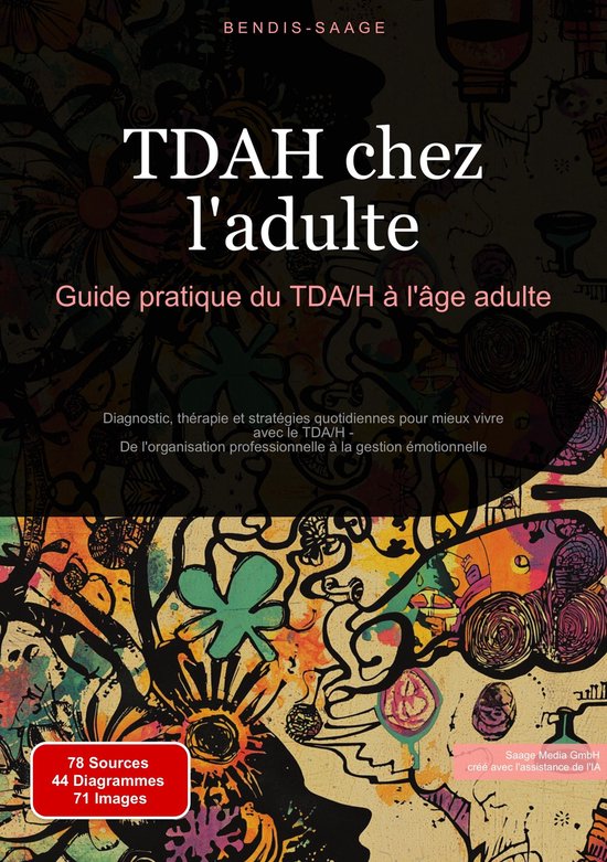 TDAH chez l'adulte: Guide pratique du TDA/H à l'âge adulte - cover