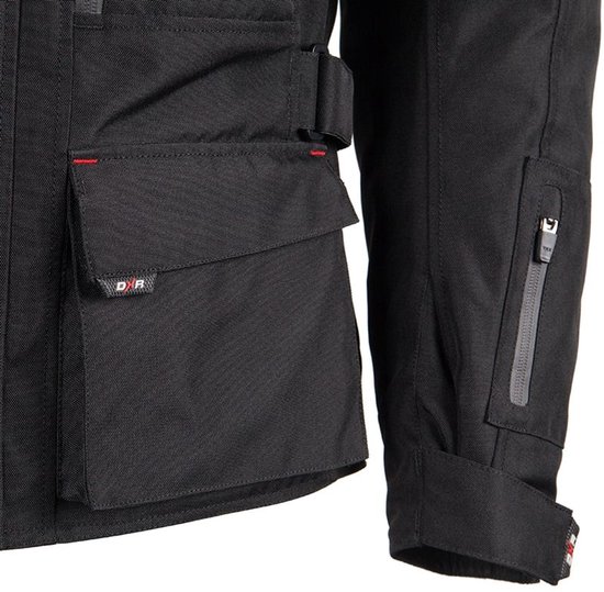 Veste moto ROADTRIP Homme 4 saisons Zwart S Homologuée CE par MOTOBLOUZ