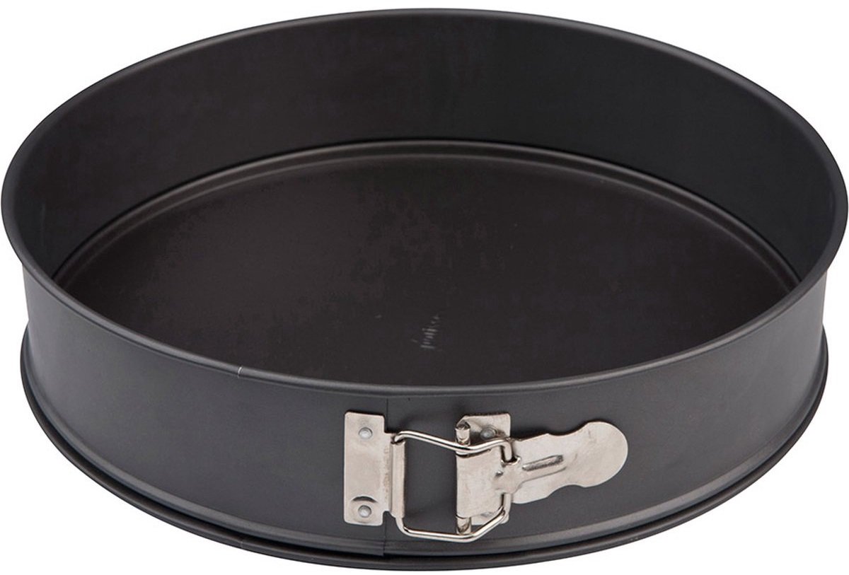 Patisse Springvorm - Anti-Aanbak - Rond - Zwart - Ø 26 cm - Bakvorm - Cakevorm – foto 4