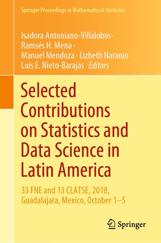 Selected Contributions on Statistics and Data Science in Lat ... - cover