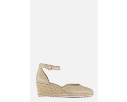 Tamaris Espadrilles Sleehak goud Leer - Dames - Maat 38