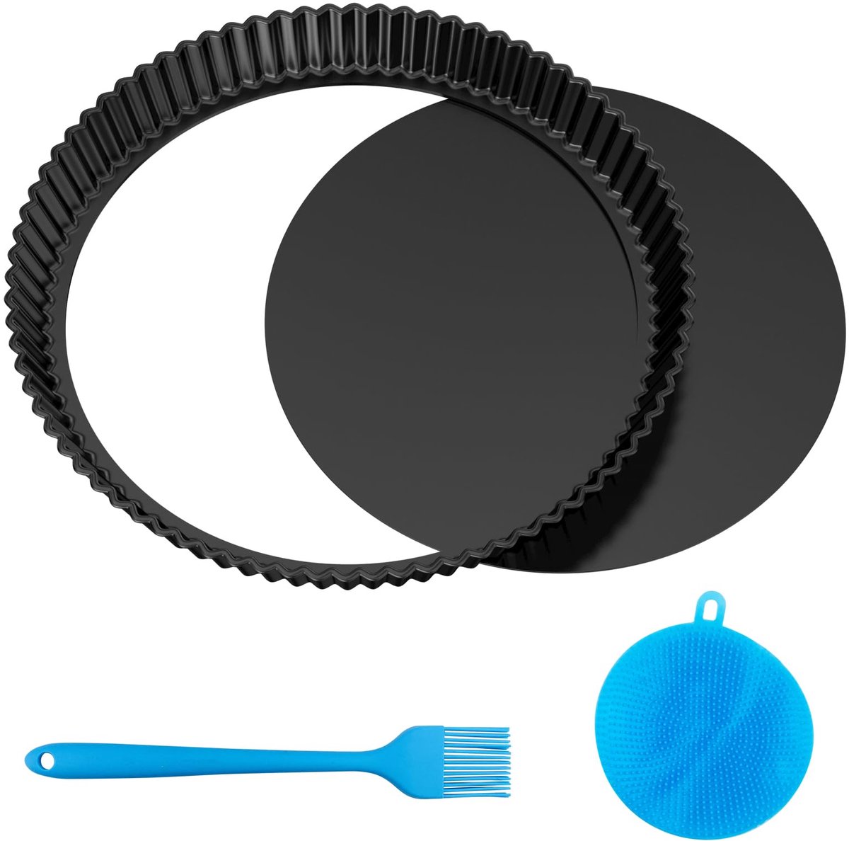 My Ninki ® Veelzijdige Bakvorm Set voor Perfecte Taarten en Quiches