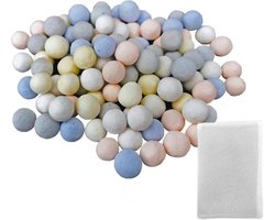 Aquariumfilter Medium met 3D Mesh Bag en Bio Balls – Fish Tank Vijver Filter Medium 500 g