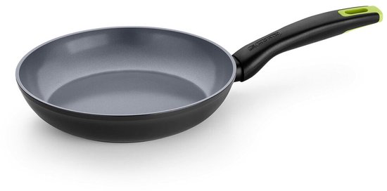 Monix Solid gegoten aluminium antiaanbakpan met glazen deksel, 28 cm