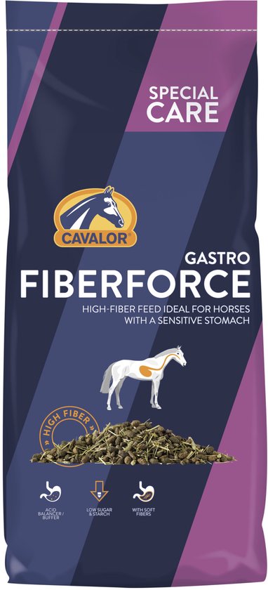 Cavalor Fiberforce Gastro - Paardenvoer - 15 kg Cavalor Fiberforce Gastro - Paardenvoer - 15 kg