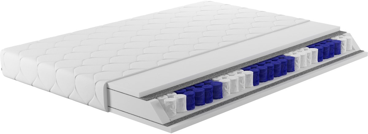 Meubella - Matras Brest - Pocketvering 7 zones - 160x200 cm
