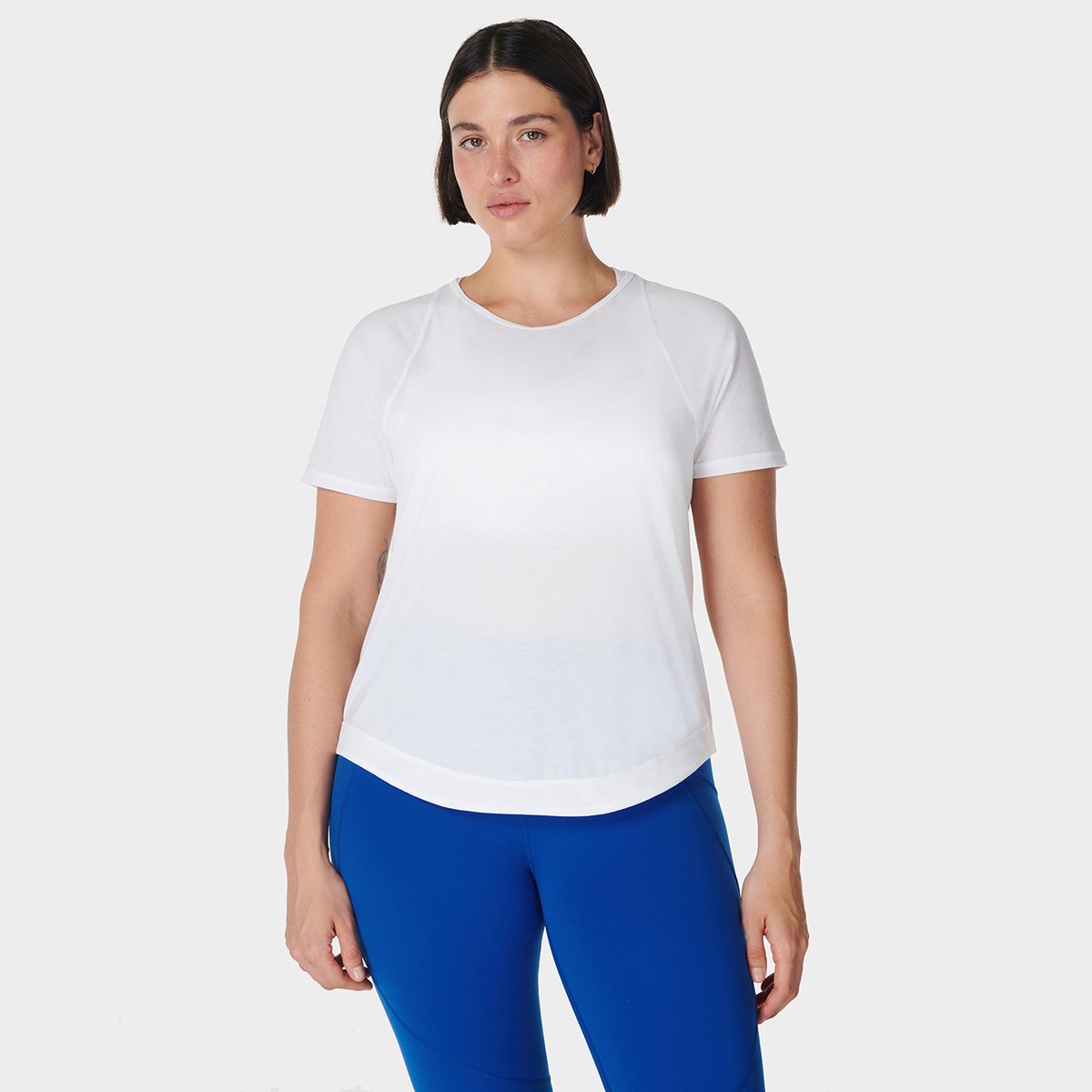 Sweaty Betty Breathe Easy Mesh T-Shirt WIT - Maat L