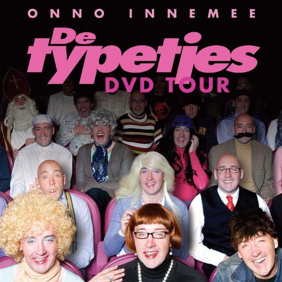 De Typetjes DVD Tour - cover