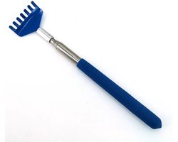 Actie4you® - Stevige Uitschuifbare Ruggenkrabber - 56 cm - Stevige ruggenkrabber - Rugkrabber - Blauw