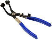 GEKO Slangklemmen Tang - Gebogen Bekken - 8-staps Vergrendeling - 212 mm - Comfort Grip