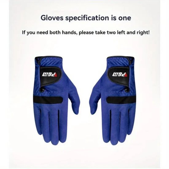 Nivard Golfhandschoenen - Golf Accessoires - Handschoen AntiSlip - Heren - Links - Maat XXL van Merkloos — afbeelding 4