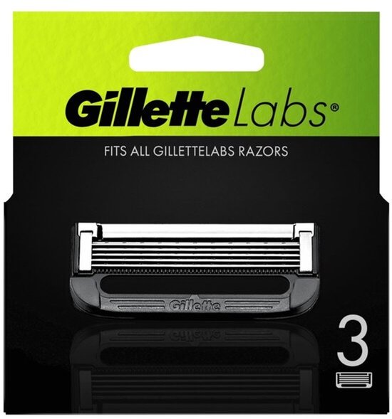 Gillette - Labs Scheermesjes - Set van 3