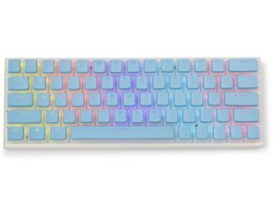 60% Mechanisch Gaming Keyboard – Pudding keycaps - RGB - Bedraad