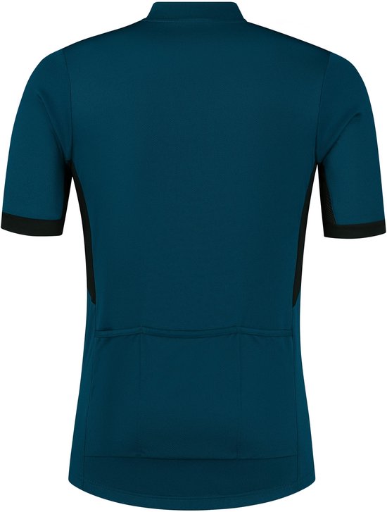Rogelli Core Fietsshirt Heren - Korte Mouwen - Wielrenshirt - Blauw - Maat 5XL van Merkloos — afbeelding 3